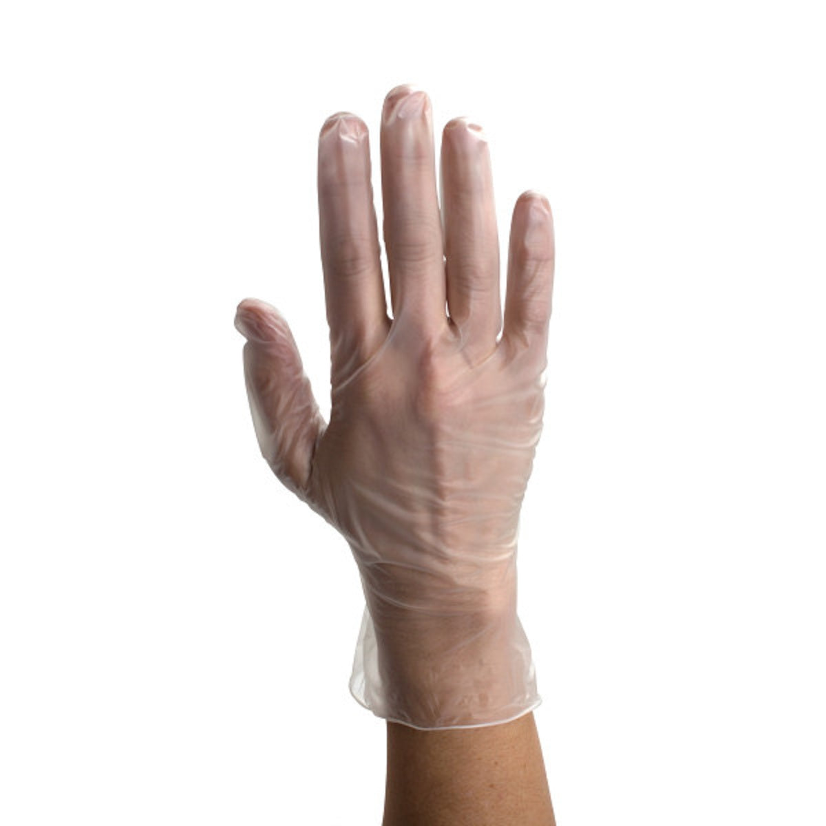 SafeTouch Vinyl Exam Gloves, Box of 100, Small