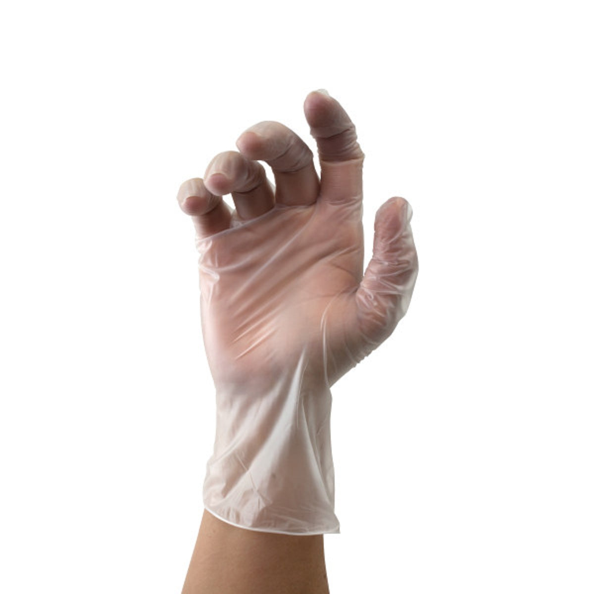 SafeTouch Vinyl Exam Gloves, Box of 100, Small