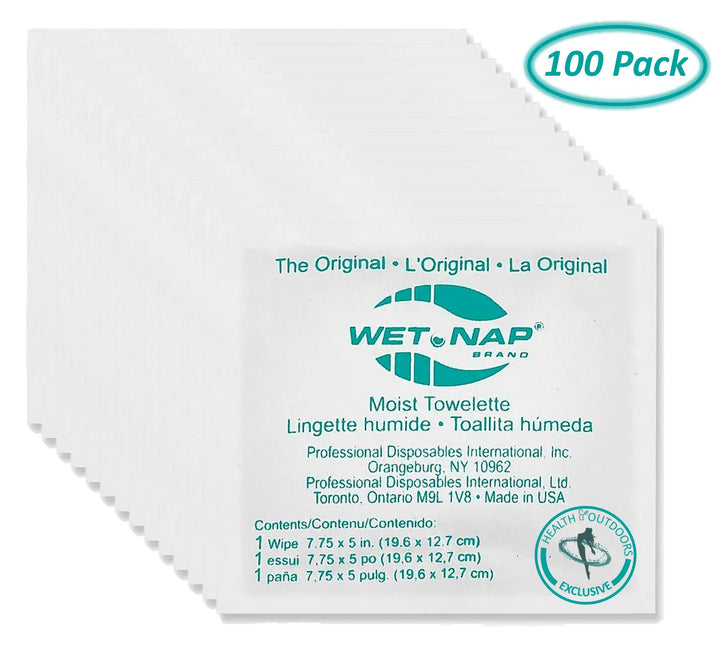 HealthandOutdoors Moist Towelettes 100CT