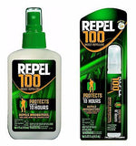 Repel 100 Insect Mosquito Repellent COMBO PACK Sprays 98% DEET 94108 94098