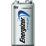 (2PK x2 =4) Energizer Ultimate 9V Lithium Batteries 9 V Battery L522BP2 EXP 2026