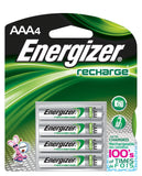 (8) AAA Energizer Rechargeable NiMH Batteries EXP 2021 AAA4 Recharge (4/PK X 2)