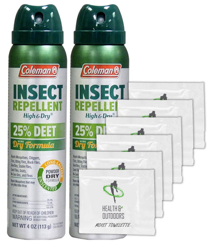 Coleman 25 percent DEET High and Dry
