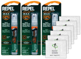 Repel Sportsmen 40% Pen Pump Spray (Multi Packs) With Wipes
