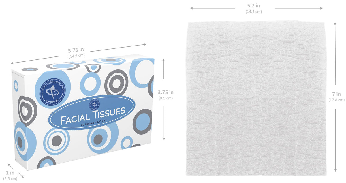 Facial Tissues 40 Count