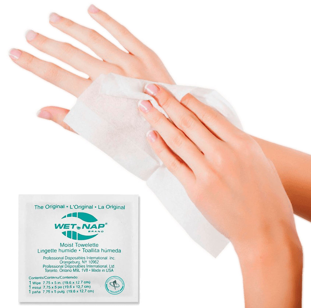 HealthandOutdoors Moist Towelettes 100CT