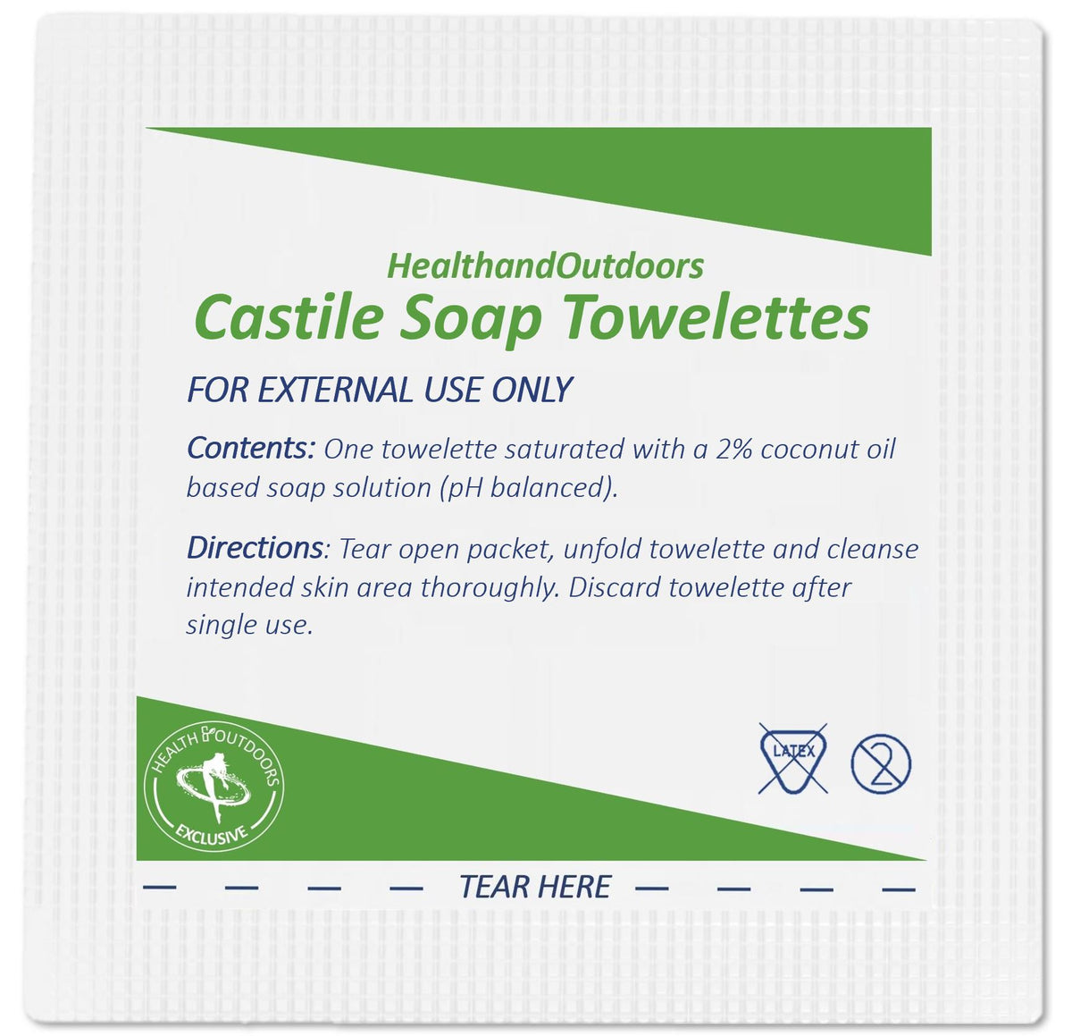 Castile Soap Towelettes 125CT