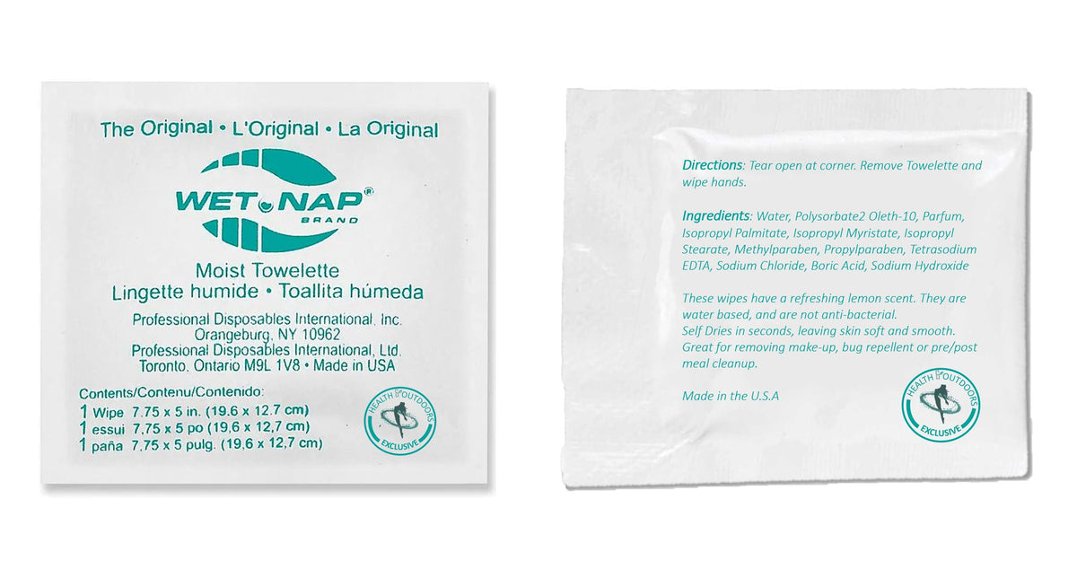 Wet Nap Moist Towelettes 100CT