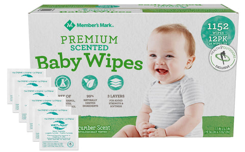 Member's Mark Scented Baby Wipes