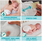 Member's Mark Premium Baby Diapers with HealthandOutdoors Moist Towelettes (Size 2 - 196 Count)