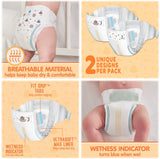 Member's Mark Premium Baby Diapers with HealthandOutdoors Moist Towelettes (Size 3 - 234 Count)