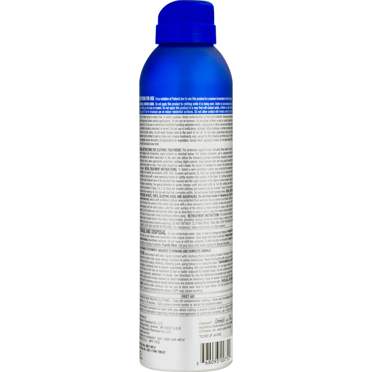 Coleman Permethrin Gear and Clothing