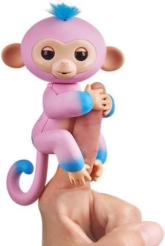 Fingerlings 2Tone Monkey - Candi (Pink with Blue Accents)