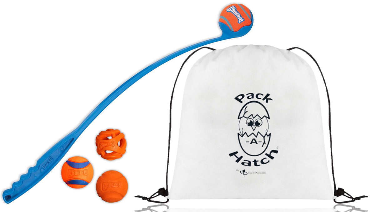 ChuckIt! Ball Launcher W/ Bonus Pack-A-Hatch